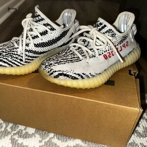 Adidas Yeezy Boost 350 V2 in White and Black
